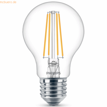 Philips LED Classic Normallampe m. 60W, E27 Sockel, Neutralweiß (4000K) 6er Pack