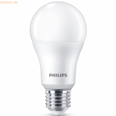 Philips LED Normallampe mit 100W, E27 Sockel, Matt, Warmwhite (2700K) 6er Pack