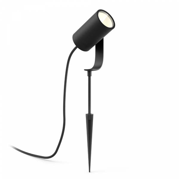 Philips Hue White & Color Ambiance Lily Spot 1 flg. Basis Schwarz 640lm
