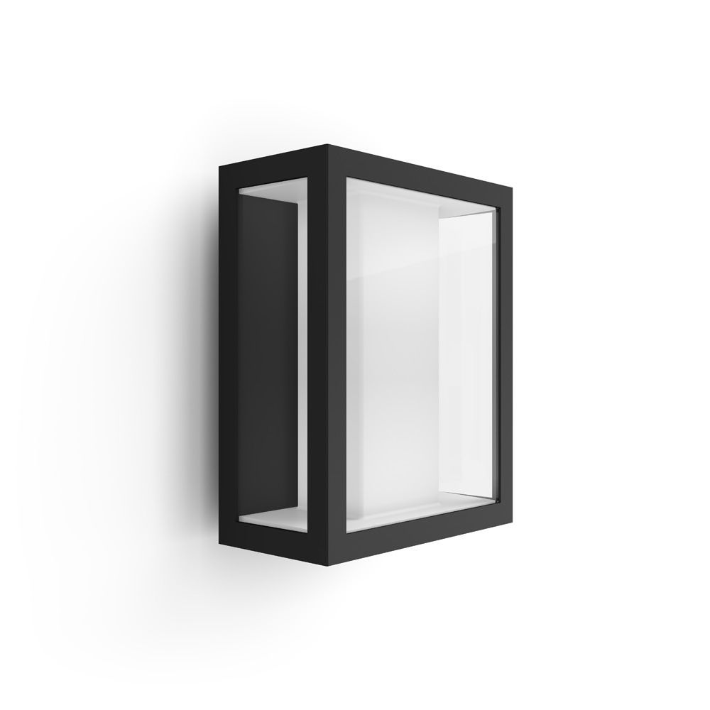 Philips Hue White & Color Ambiance Impress Wandleuchte Outdoor schwarz • breit