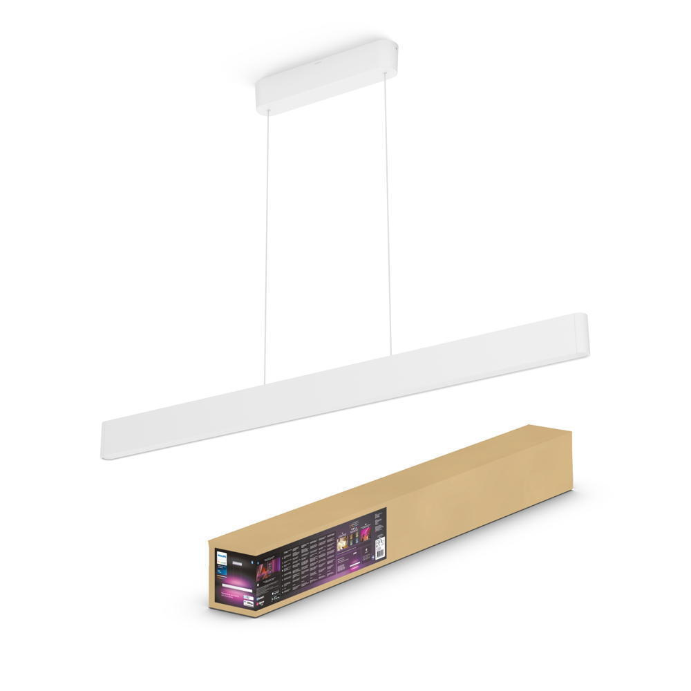 Philips Hue White & Color Ambiance Ensis Pendelleuchte Weiß 6000lm