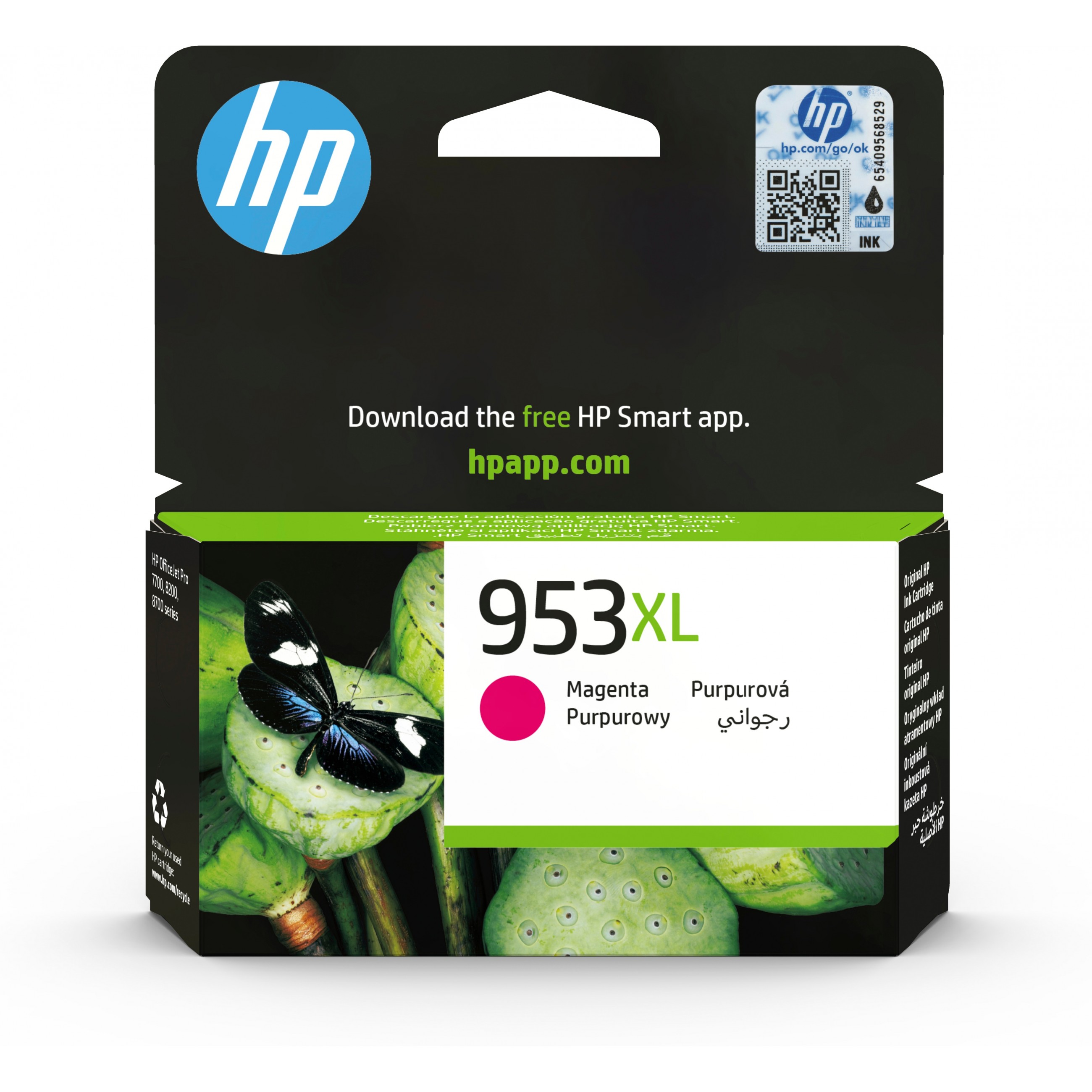HP Nr.953XL magenta F6U17AE (SOP/MHD FEB2019)