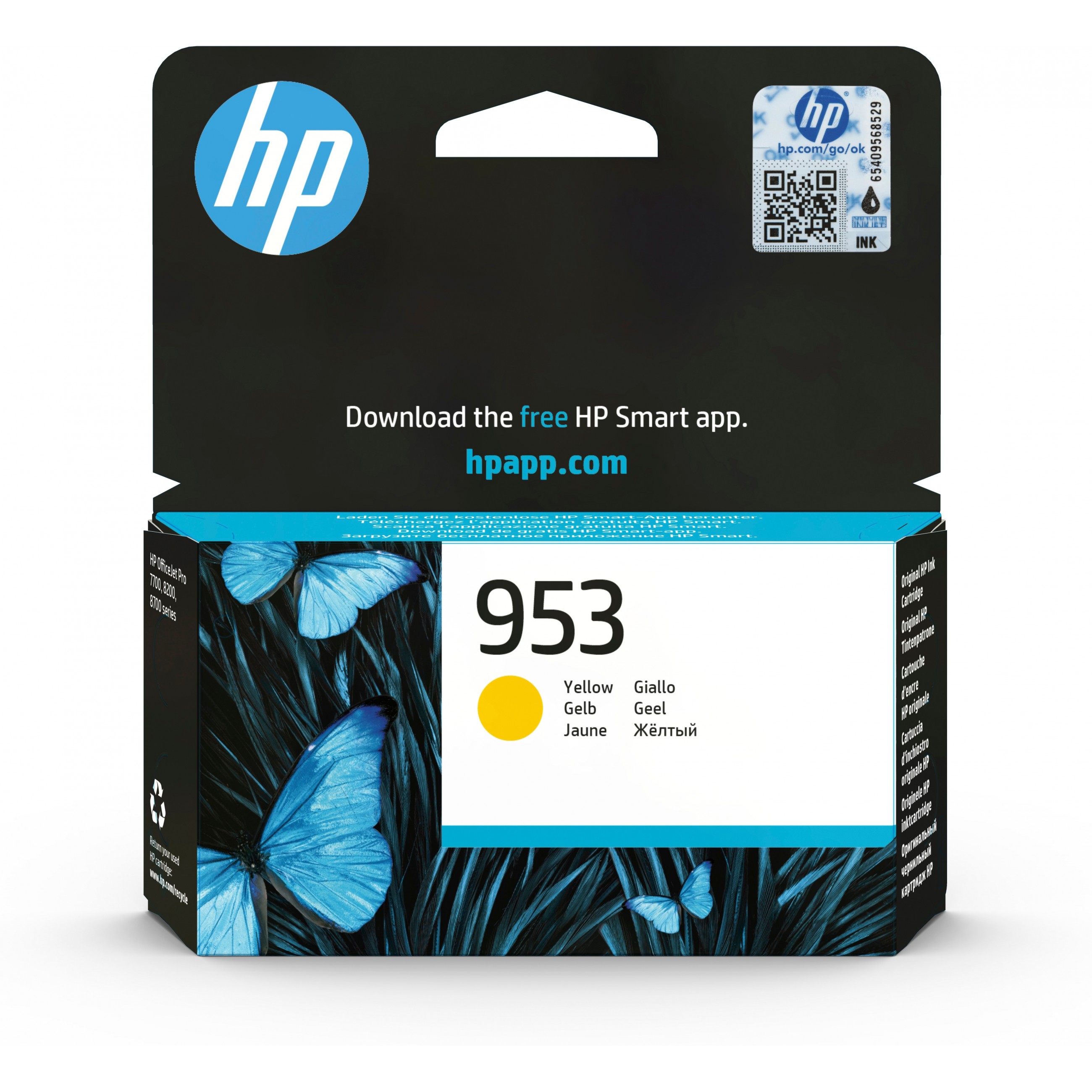 HP Tinte 953 (F6U14AE) gelb Druckerpatrone