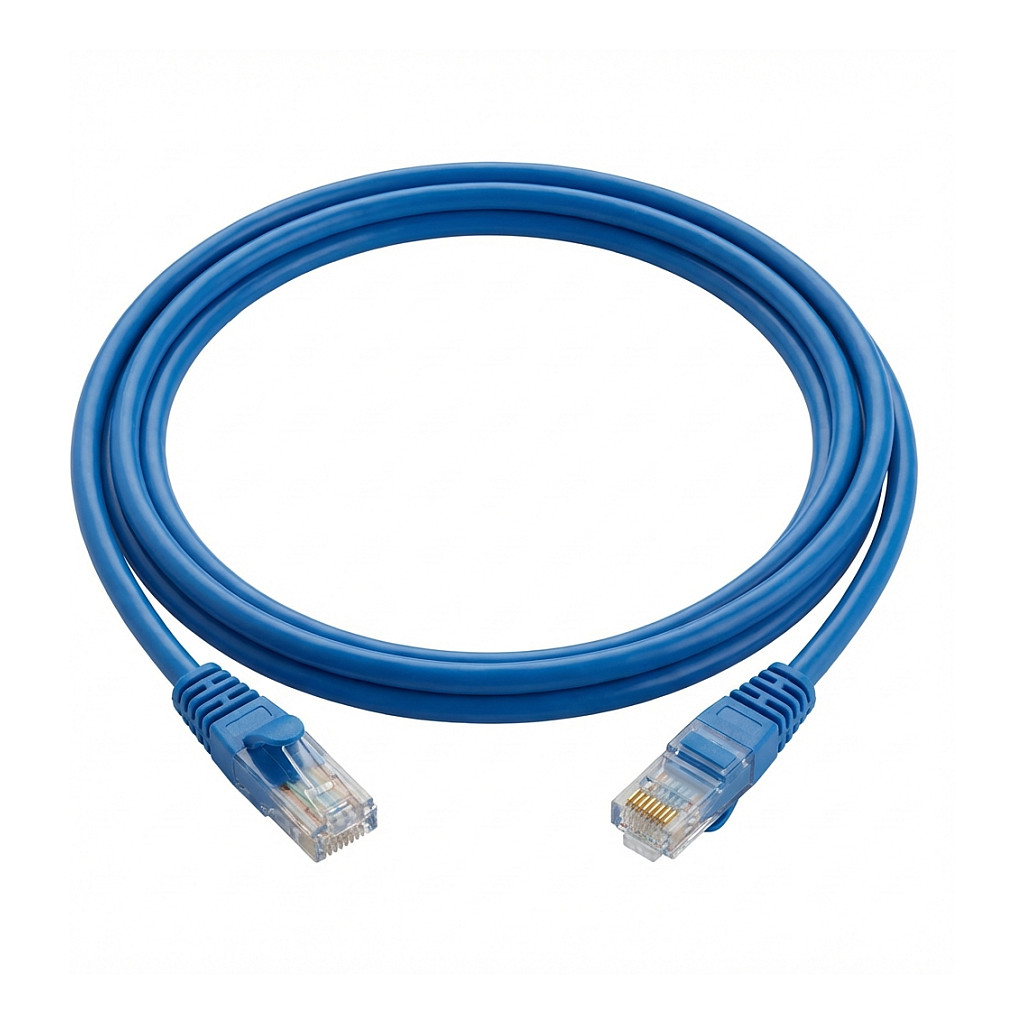 Telegärtner Karl Gärtner Telegärtner MP8 FS 600 LSZH-0,5 blue Netzwerkkabel 0,5 m Blau