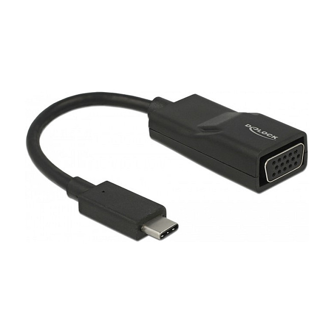 Adapter USB Type-C Stecker > VGA Buchse (DP Alt Mode)