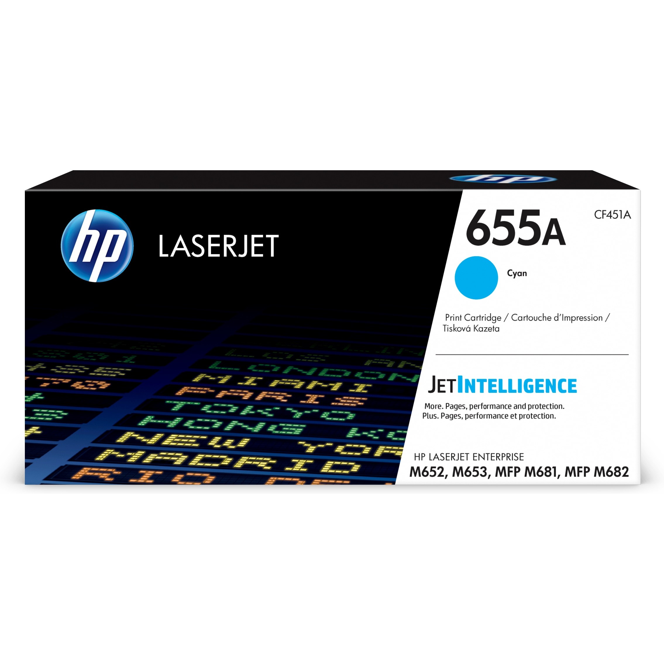 HP 655A Original LaserJet Toner Cyan
