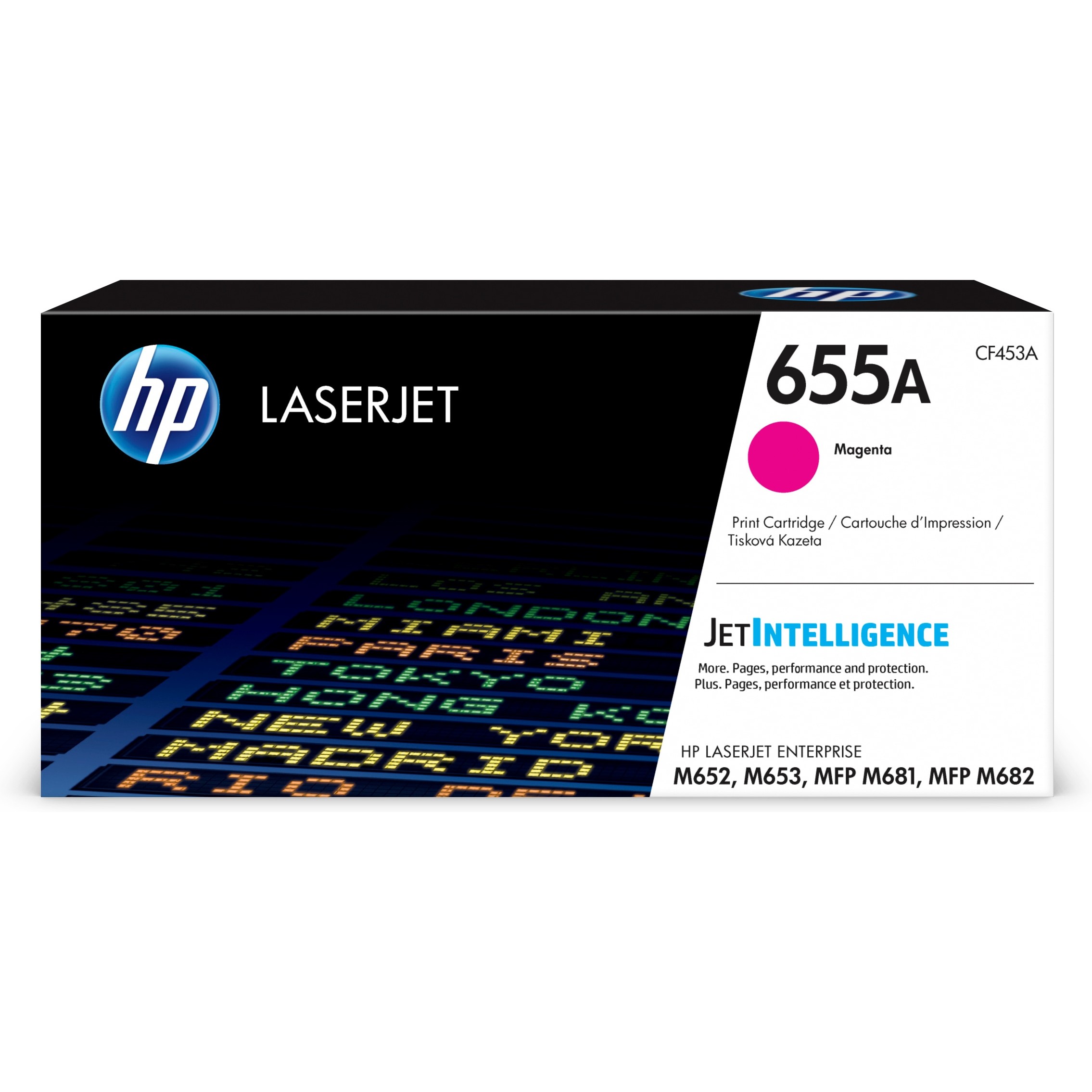 HP 655A Original LaserJet Toner Magenta