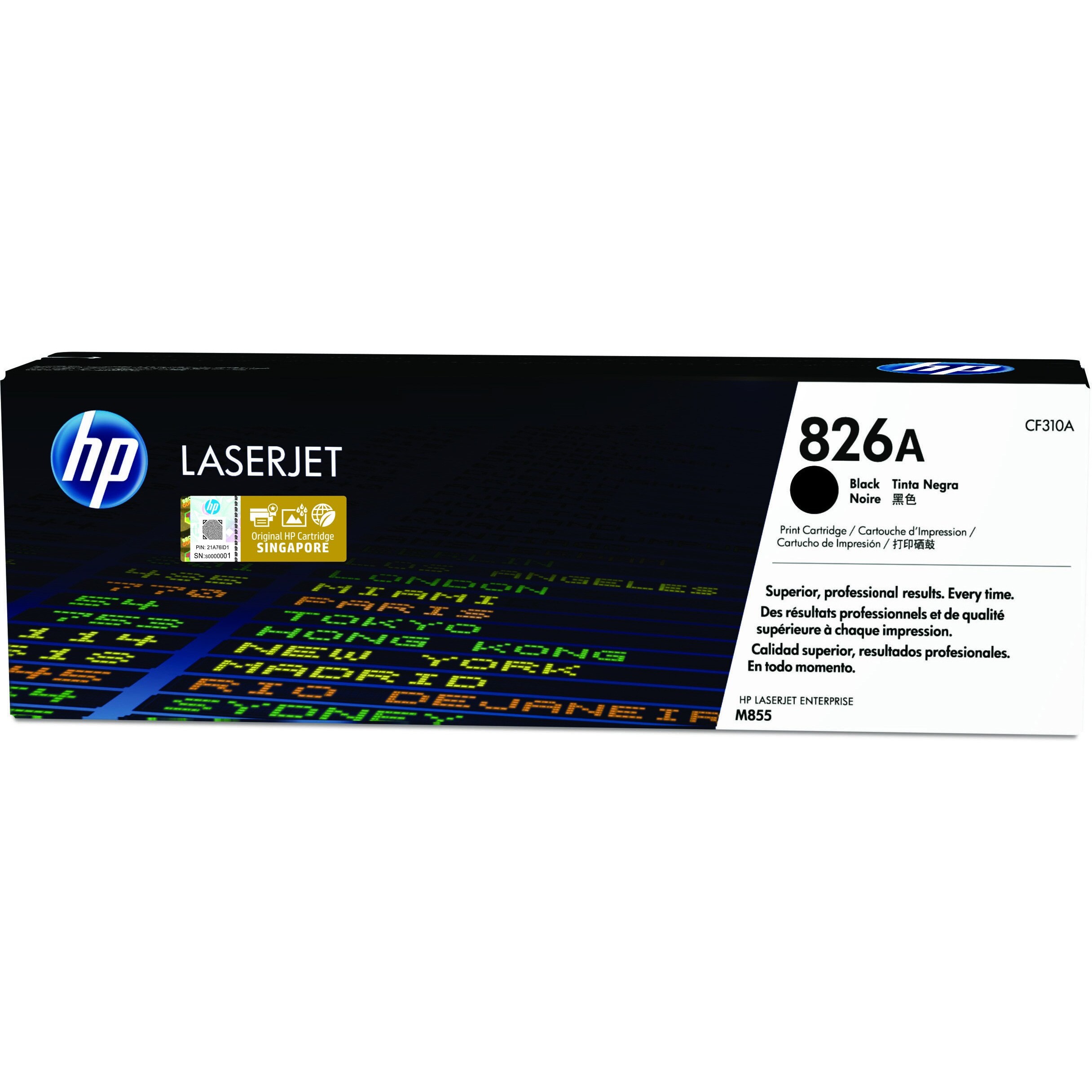 HP 826A Original Toner schwarz Standardkapazitt 29.000 Seiten 1er-Pack