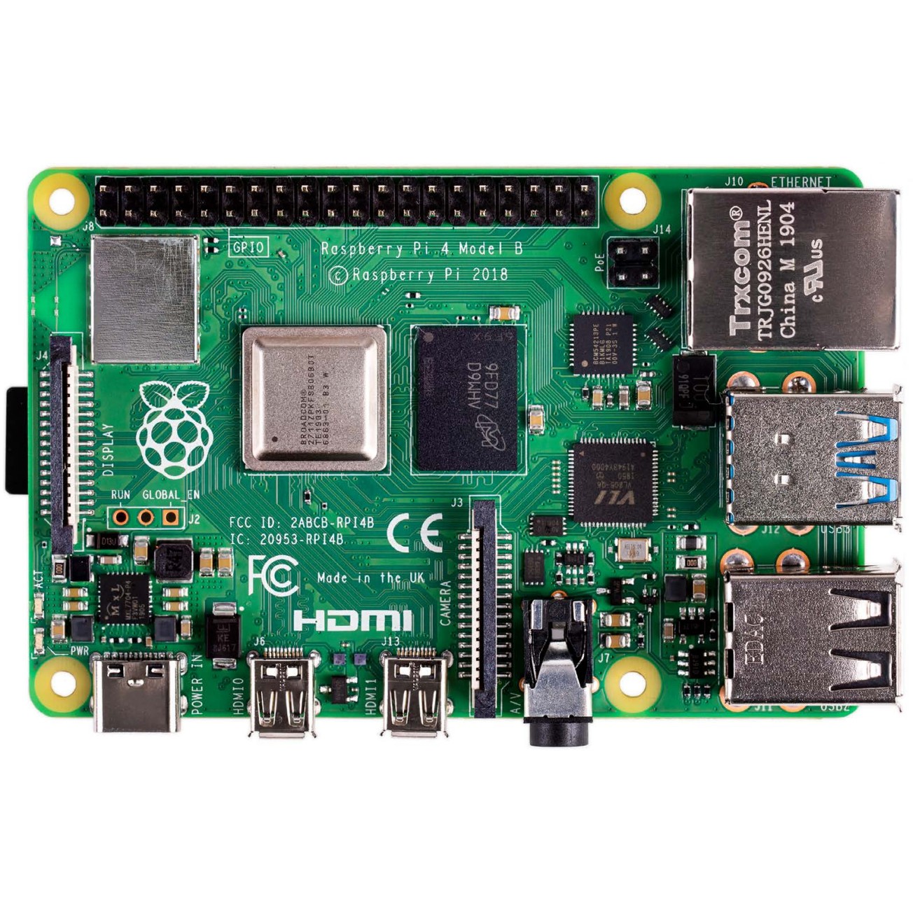 Pi 4 Model B - Einplatinenrechner