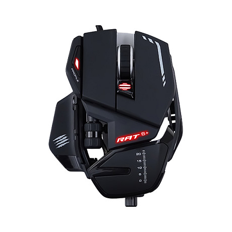 MadCatz R.A.T. 6+ Black Optical Gaming Mouse