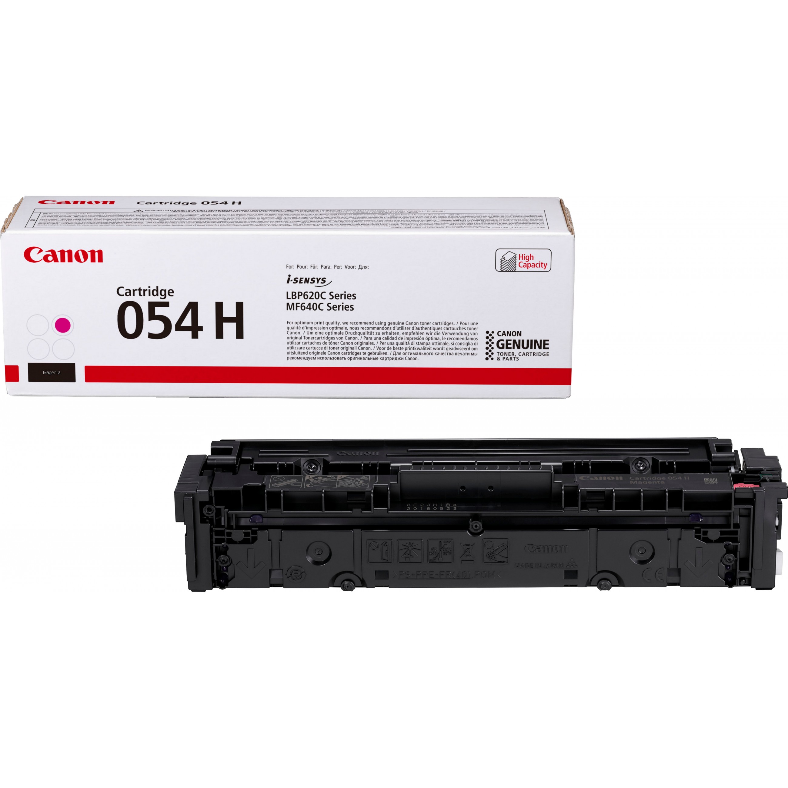 Canon 054 H - mit hoher Kapazität - Magenta - Original - Tonerpatrone