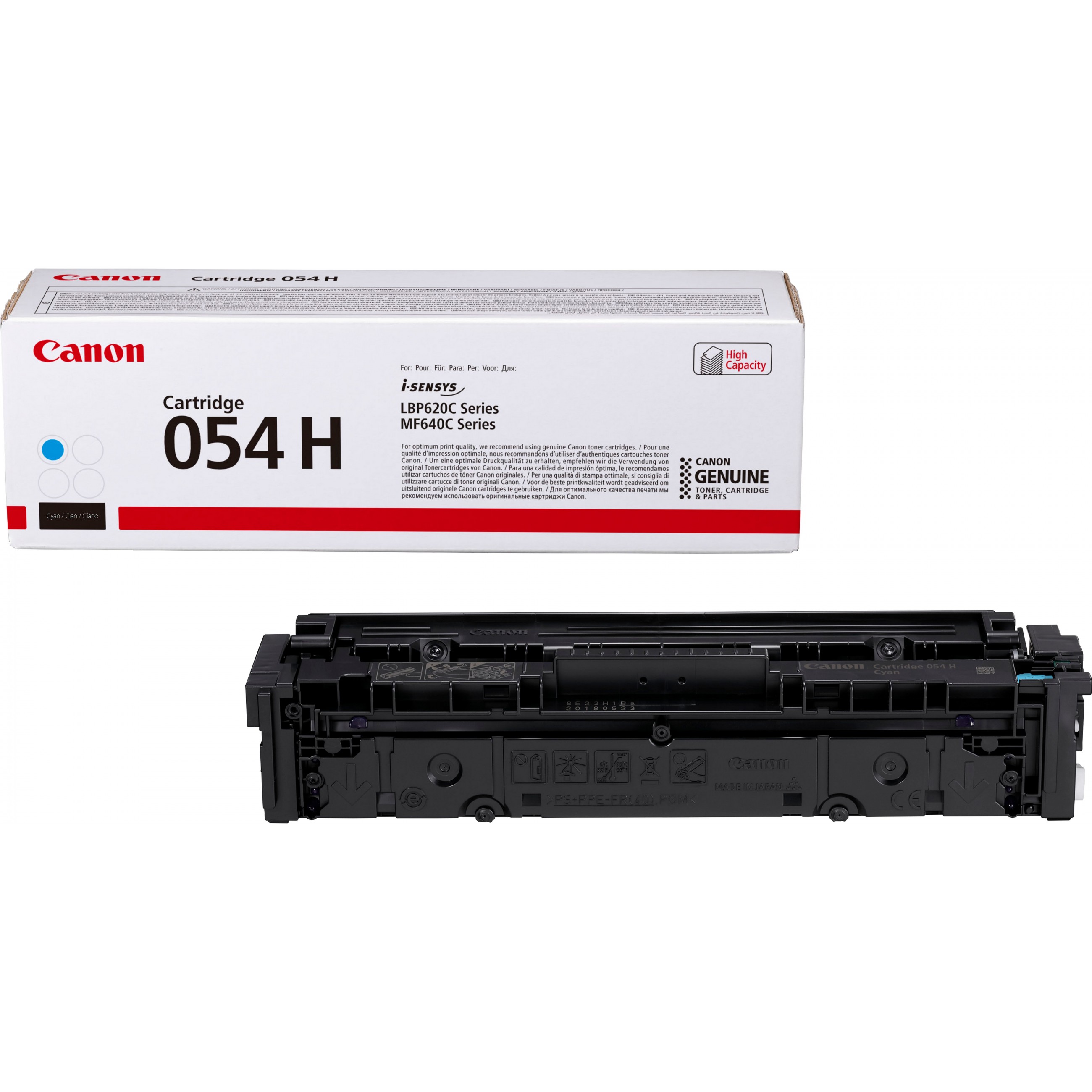 Canon 054 H - mit hoher Kapazität - Cyan - Original - Tonerpatrone