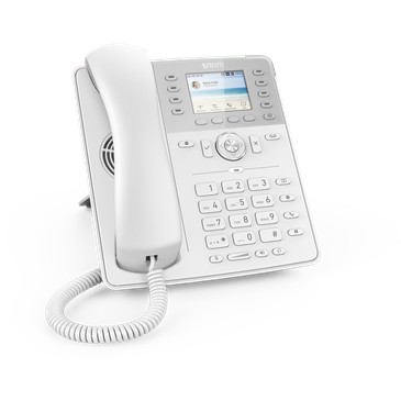 SNOM D735 VOIP Tischtelefon (SIP) Gigabit White PROMO (Ohne Headset)VOIP