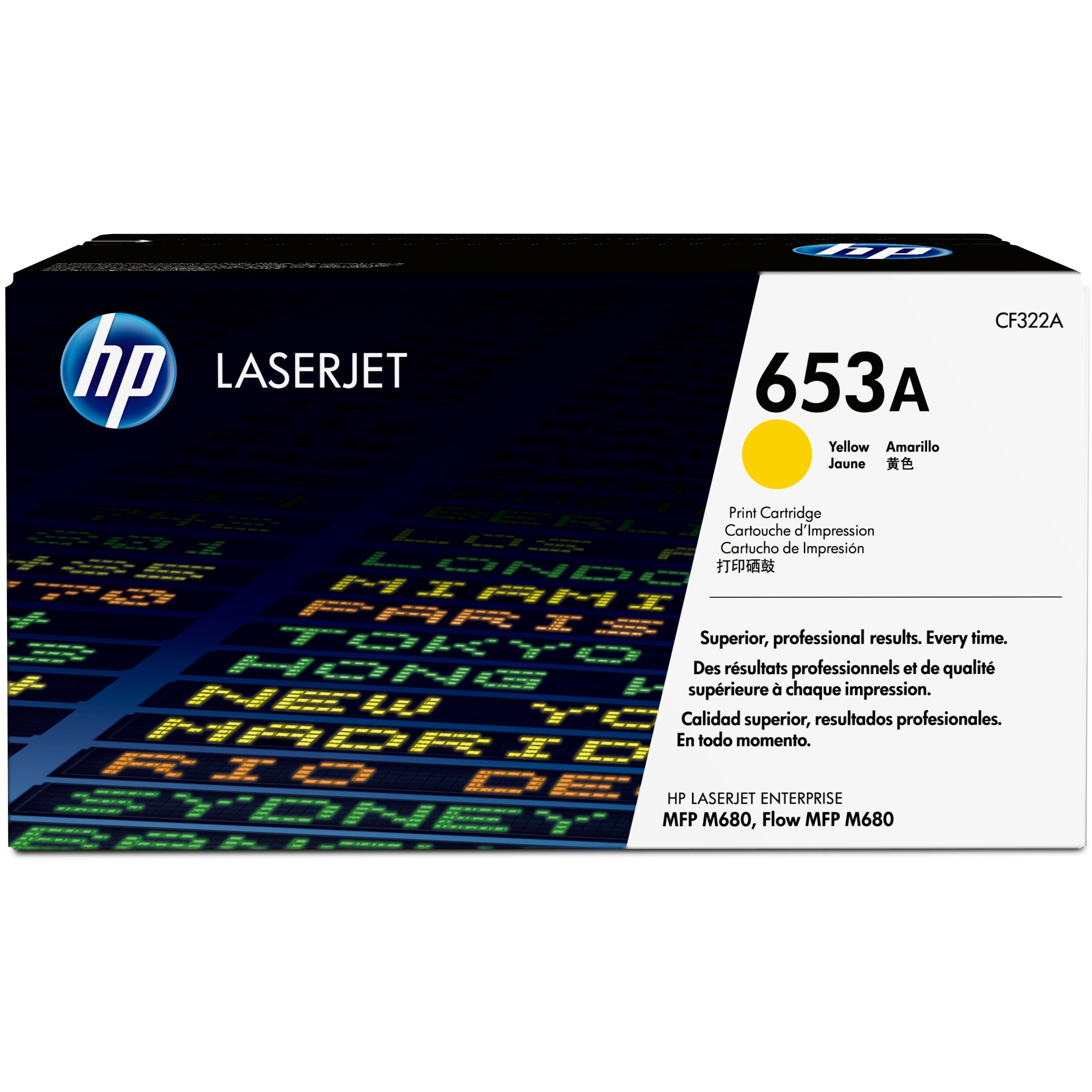 HP Tonerpatrone - CF322A - No.653A - gelb - 16.500Seiten