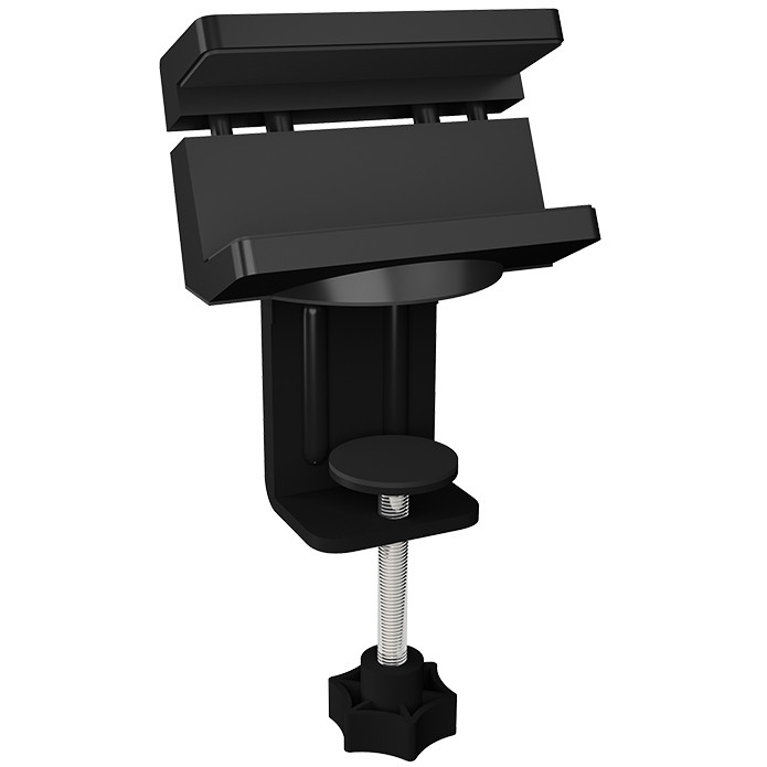 HUB & Steckdosenleisten Tisch-Halterung ICY BOX Black