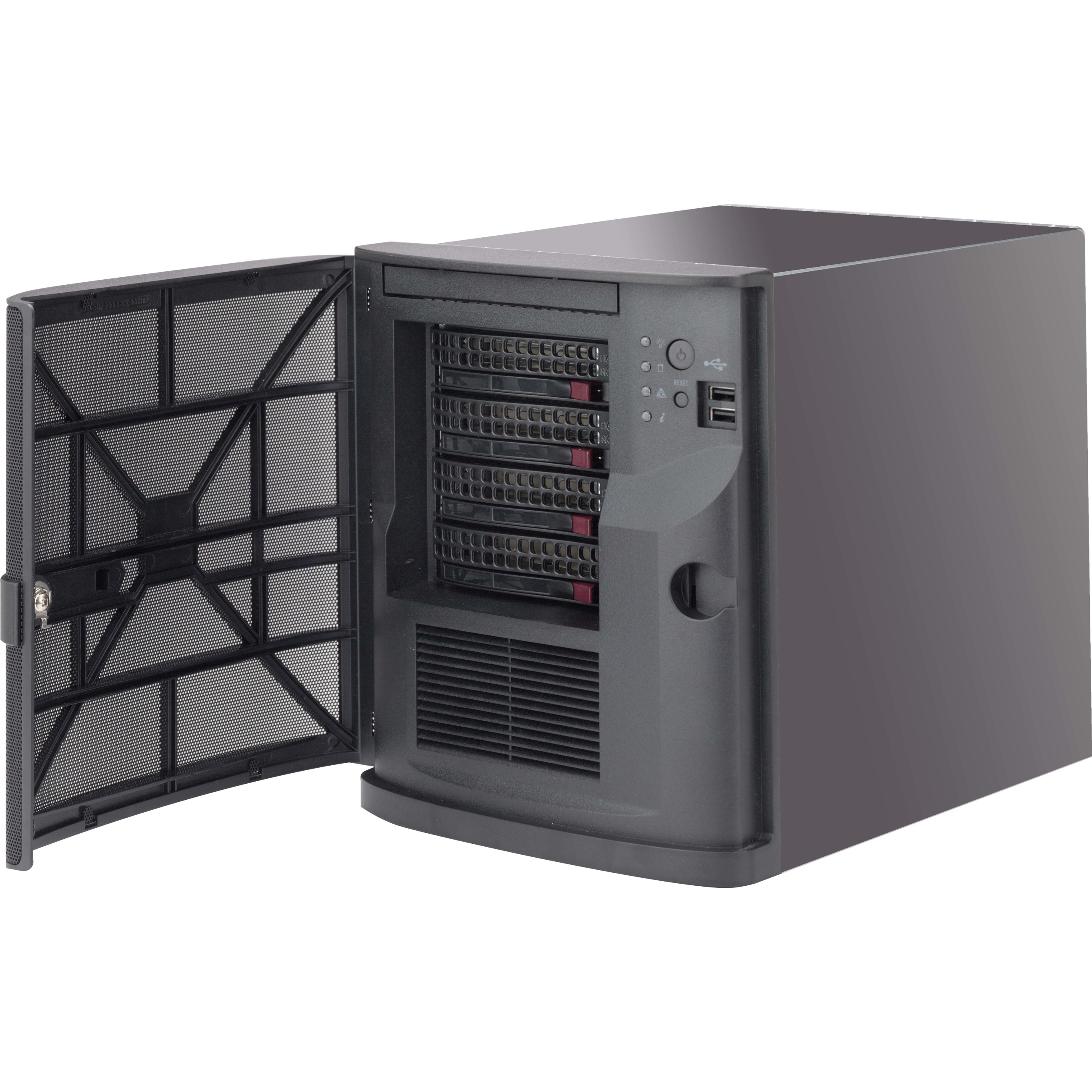 Supermicro SC721 TQ-350B - Tower - Mini-ITX 350 Watt (ATX)