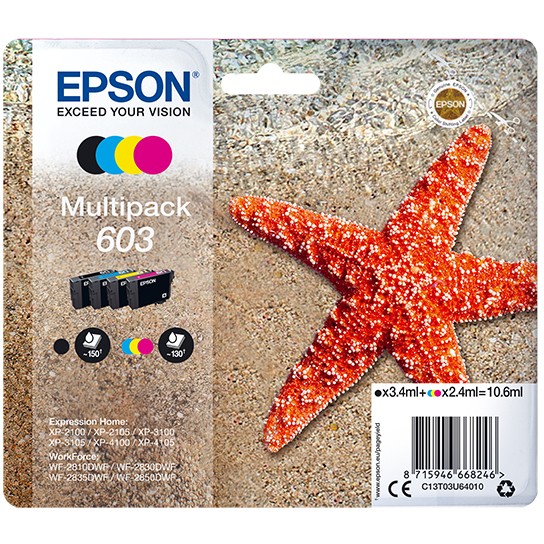 Epson 603 Multipack C13T03U640