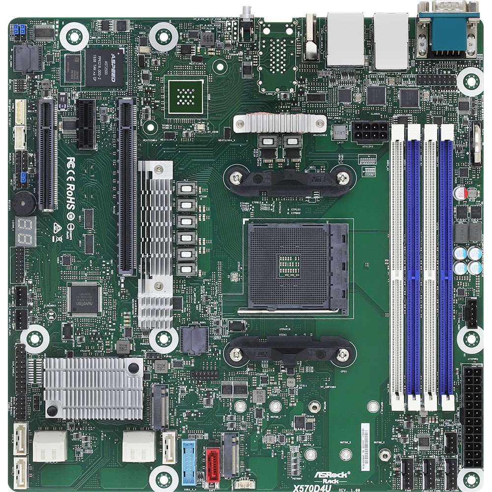 AM4 ASRock Rack X570D4U