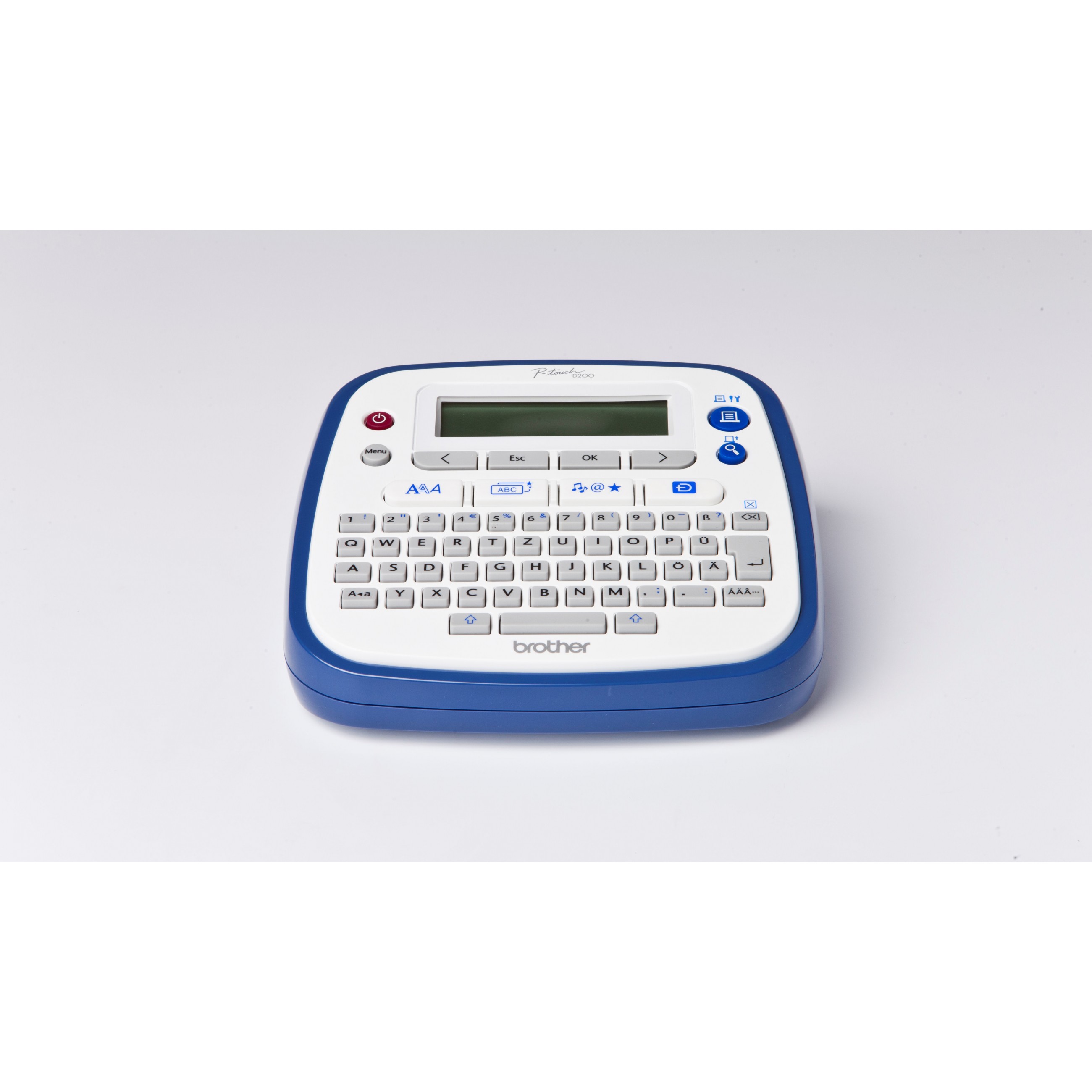 Brother P-Touch PT-D200BWVP Beschriftungsgerät 3.5/6/9/12mm Value Pack