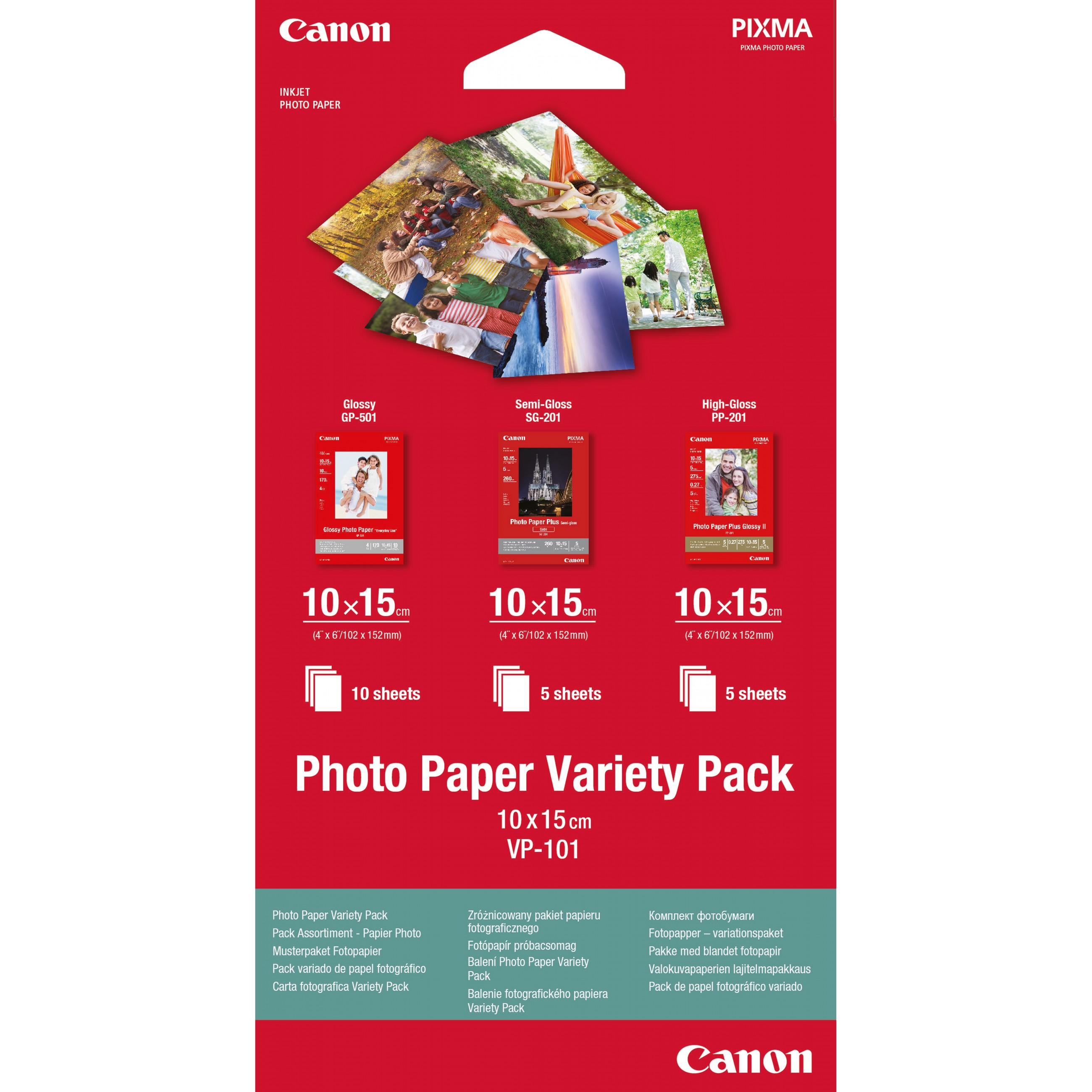 Canon 0775B078 10x15cm Fotopapier