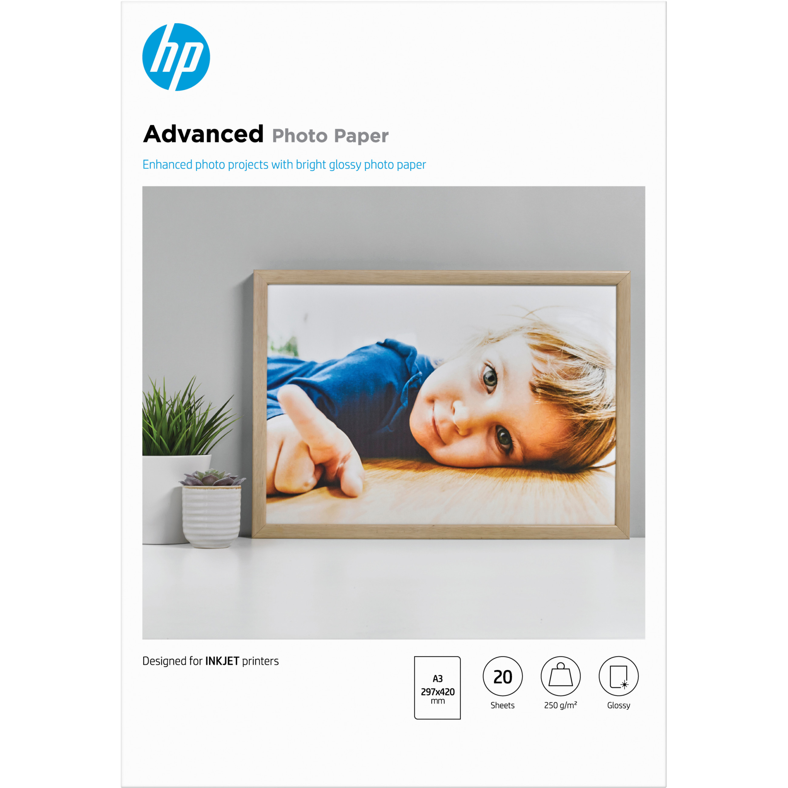 HP Q8697A A3 Advanced Fotopapier