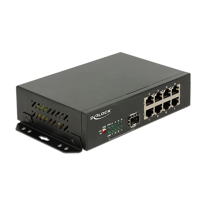 DELOCK Ethernet Switch 8 Ports