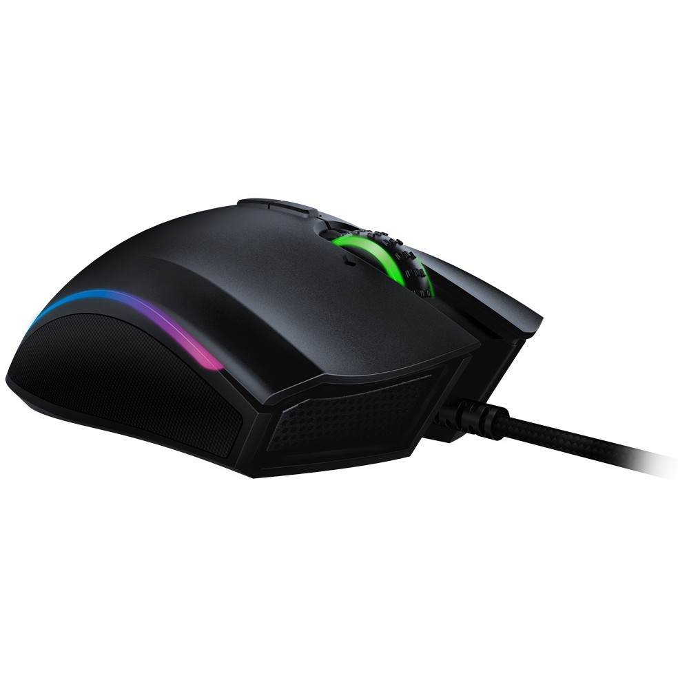 Razer Mamba Elite rechts Optisch USB 16000dpi Schwarz