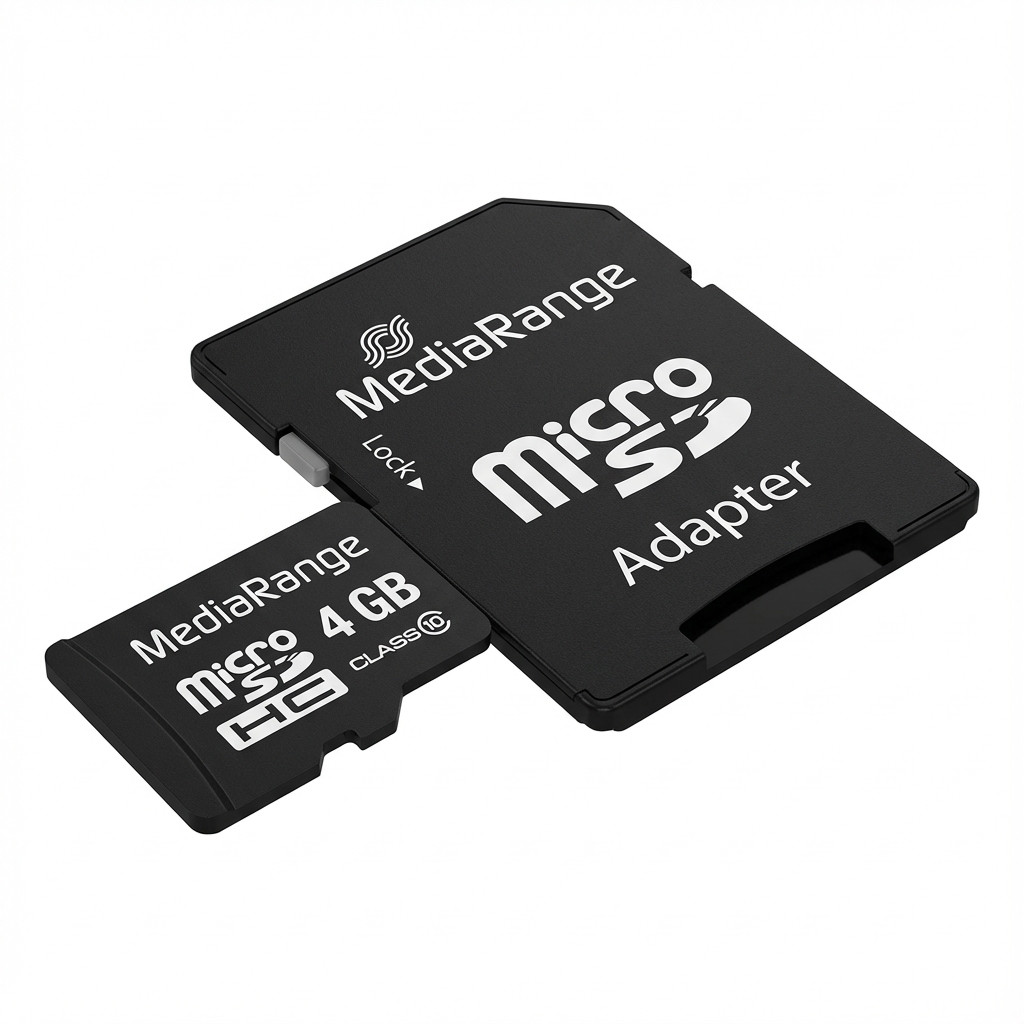 CARD MEDIARANGE MR956 - 4 GB - Schwarz