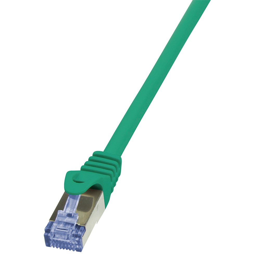 Patchkabel CAT6a RJ45 S/FTP 3m Green LogiLink PrimeLine PIMF LSZH
