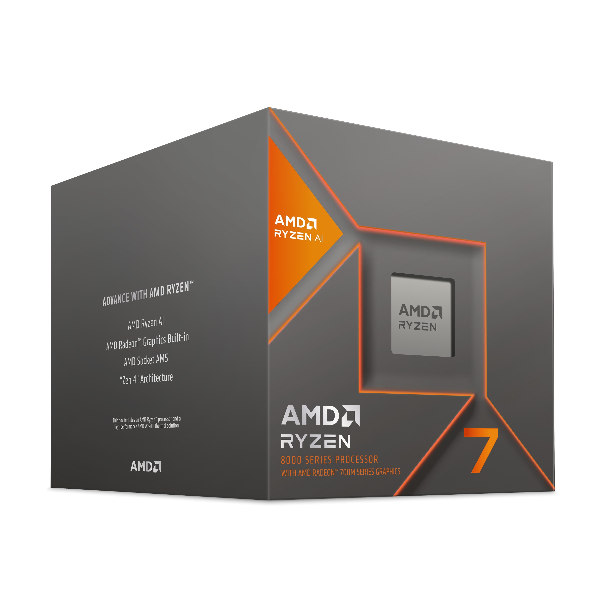 AMD AM5 Ryzen 7 8700G Box 3,8GHz MAX 5,1GHz 8xCore 16xThreads 24MB 65W