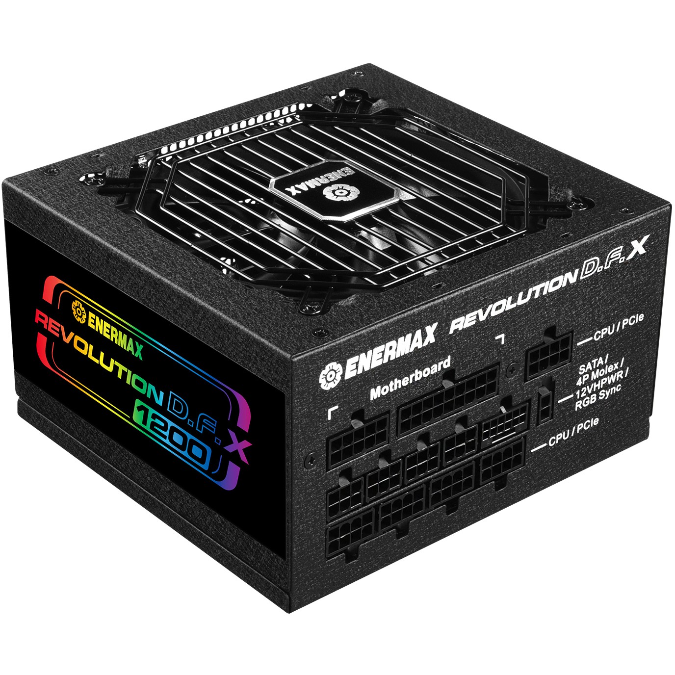 1200W Enermax Revolution D.F.X ERT1200EWT | 80+ Gold Kabelmanagement