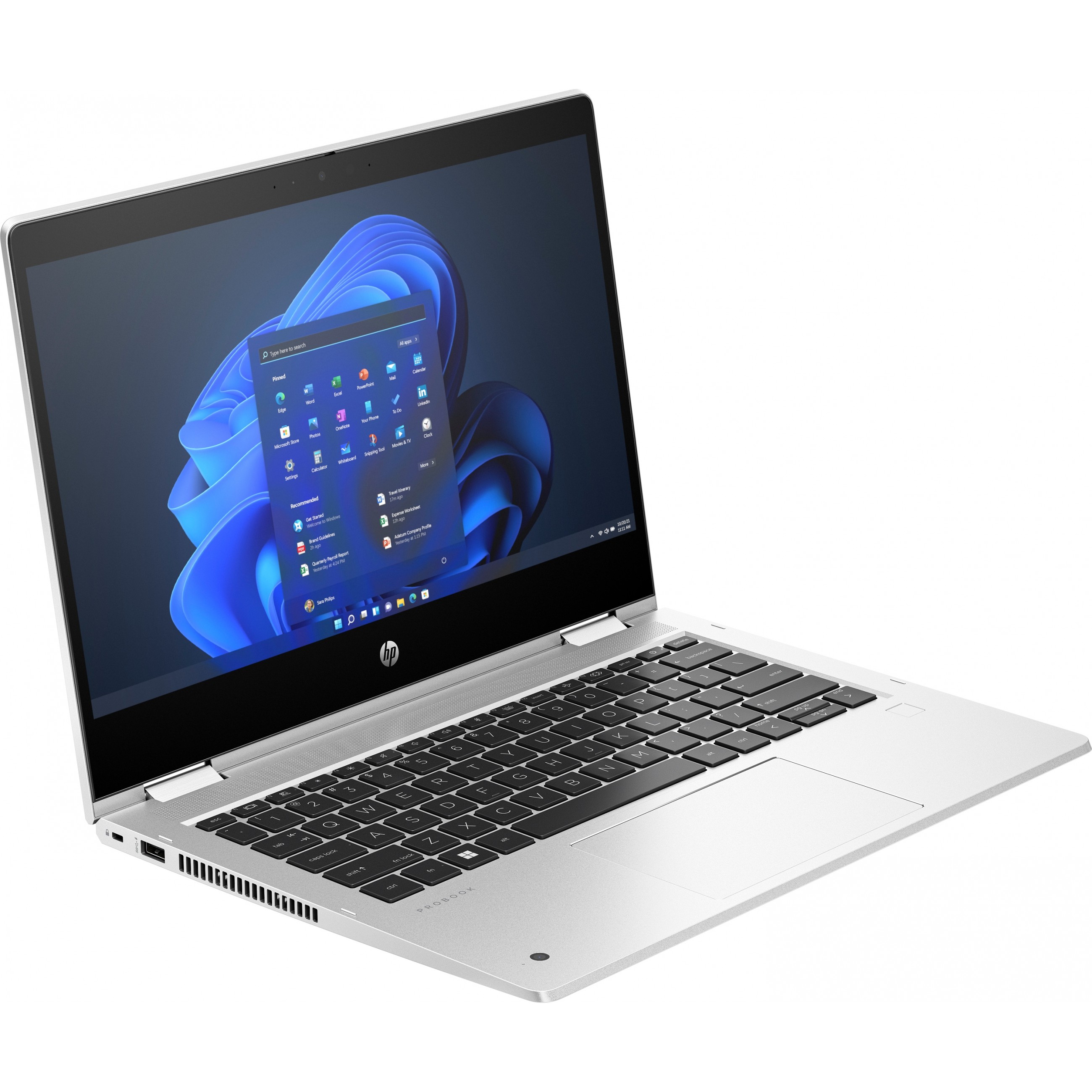HP Pro x360 435 G10 AMD Ryzen 5 7530U 33,8cm 13,3Zoll FHD 1x16GB 512GB/PCIe NVMe/SSD Wi-Fi 6E FPR W11P 3J Gar SmartBuy+ (DE)
