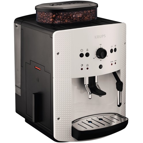 Krups EA8105 Essential Picto Kaffeevollautomat mit Cappucinatore white