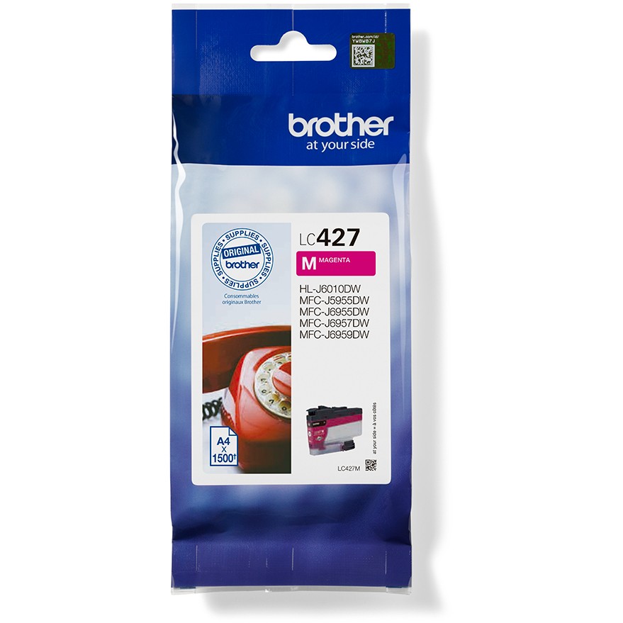 Brother Tinte LC-427M Magenta bis zu 1.500 Seiten nach ISO/IEC 24711