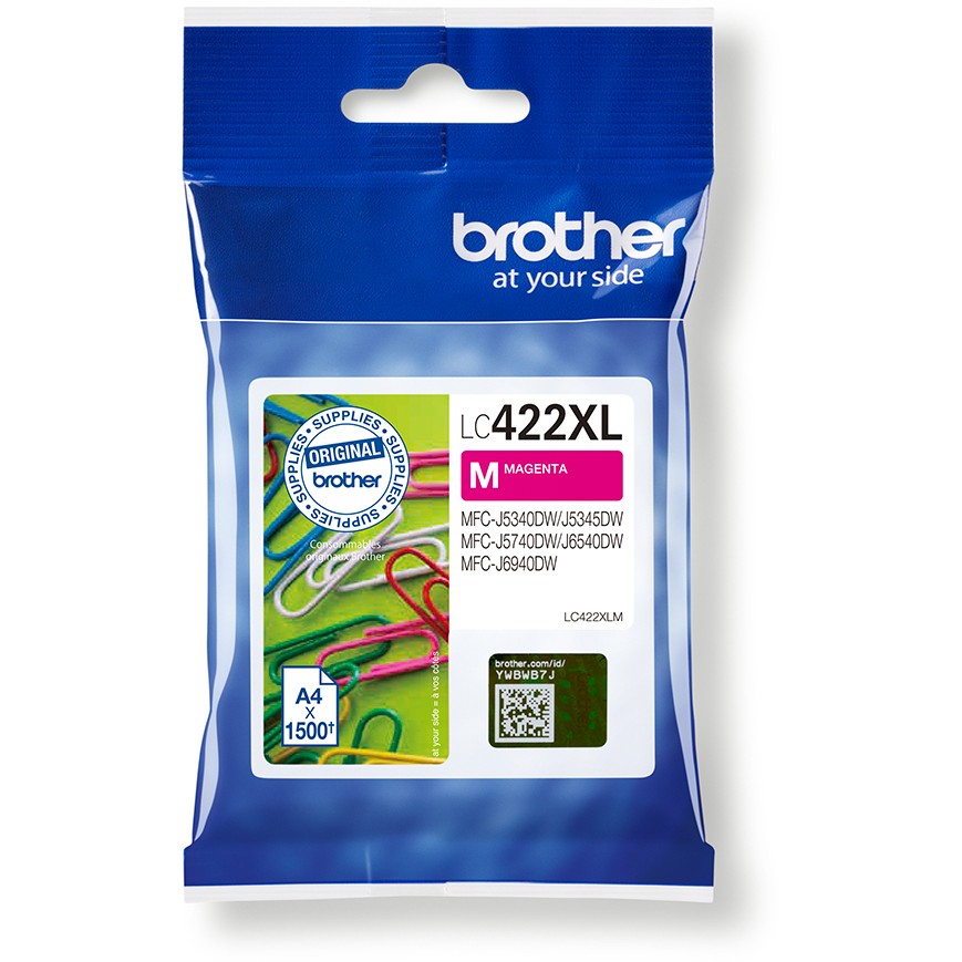 Brother LC422XLM HY Ink Cartridge For BH19M/B Compatible with MFC-J5340DW MFC-J5740DW MFC-J6540DW MFC-J6940DW1500 pages