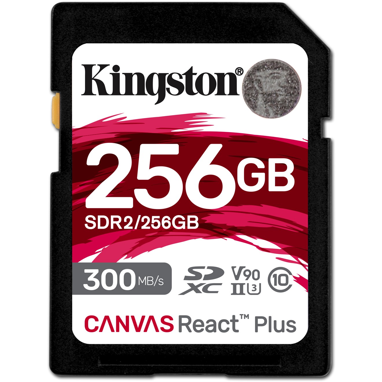 CARD 256GB Kingston Canvas React Plus SDXC 300MB/s