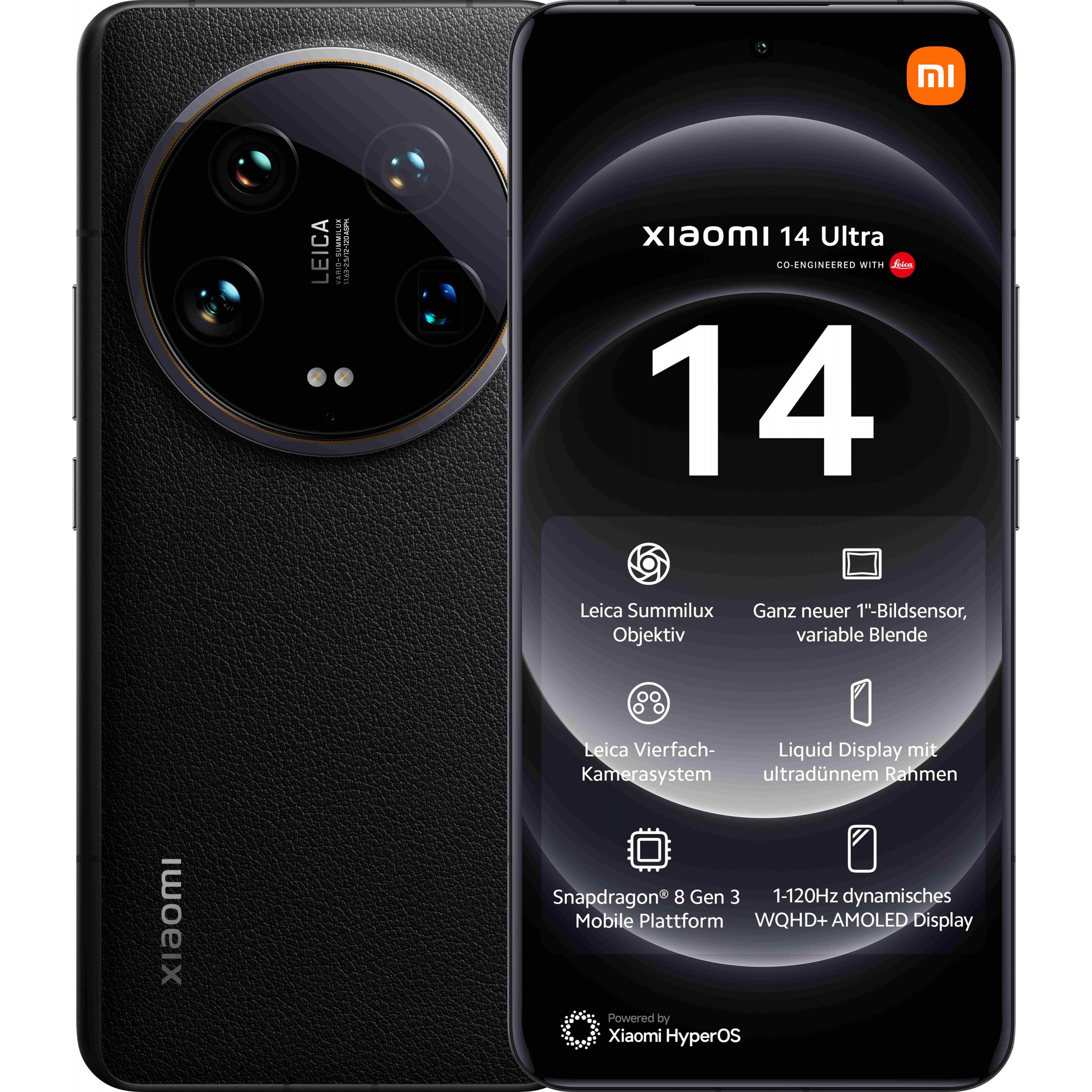 Xiaomi 14 Ultra 512GB 16RAM 5G EU black