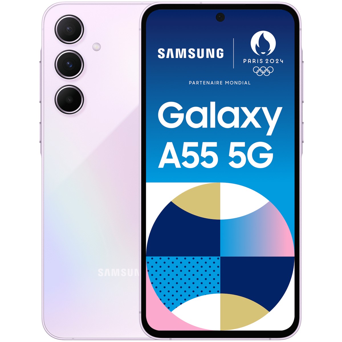 Samsung Galaxy A55 256GB 8RAM 5G DE purple