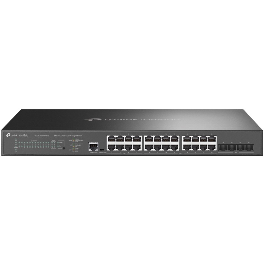24+4P TP-LINK Omada SG3428XPP-M2 POE++ M RM