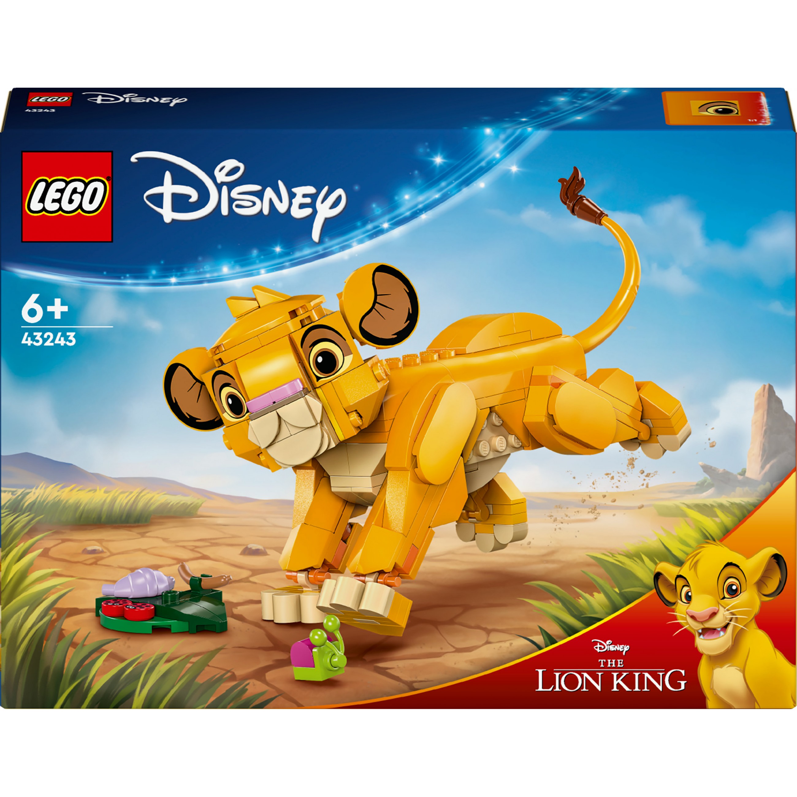 LEGO Disney Classic Simba, das Löwenjunge des Königs 43243