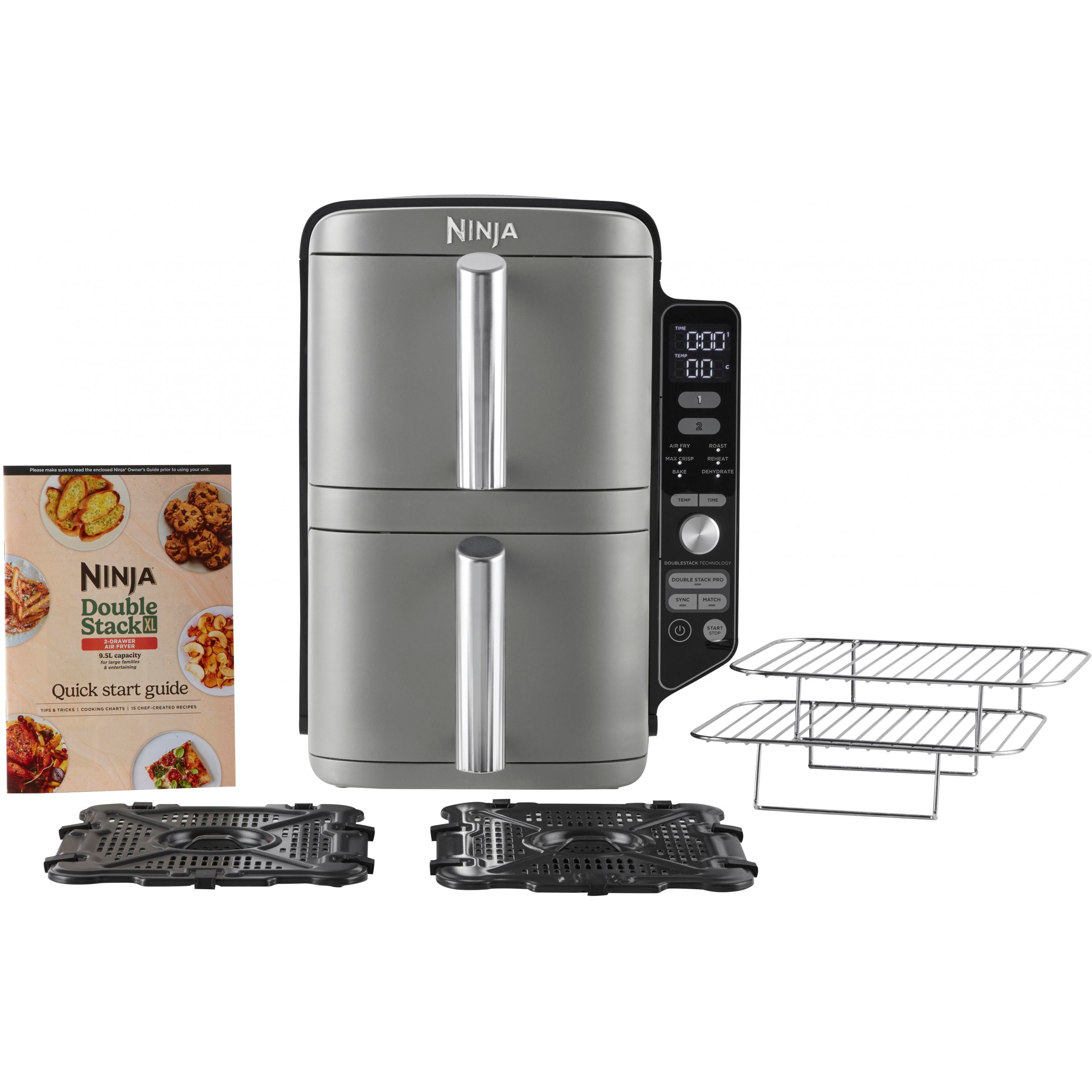 Ninja SL400EU Double Stack XL 9,5L Heißluftfritteuse