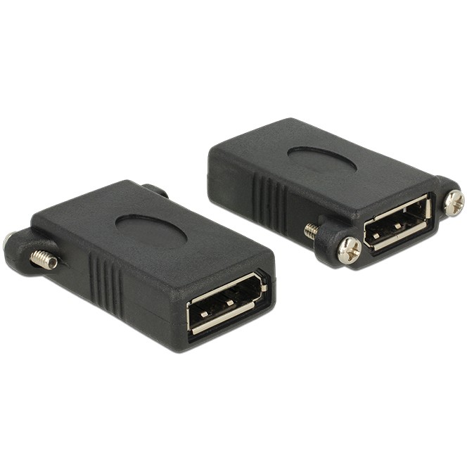 DELOCK Adapter DisplayPort 1.1 Buchse > DisplayPort Buchse zum Einbau