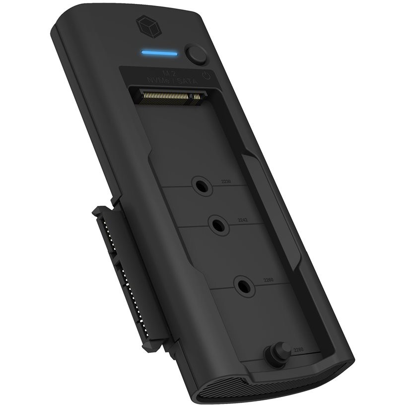 ICY BOX IB-180MS-C31 USB-C/USB-A 3.2 DockingStation für M.2 NVMe SSD und 3.5