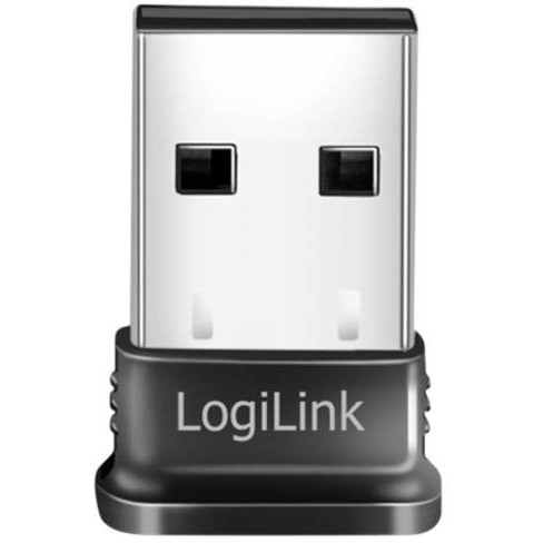 LogiLink Bluetooth 5.3 Adapter USB-A 2.0 20m Reichweite mit LED Schwarz