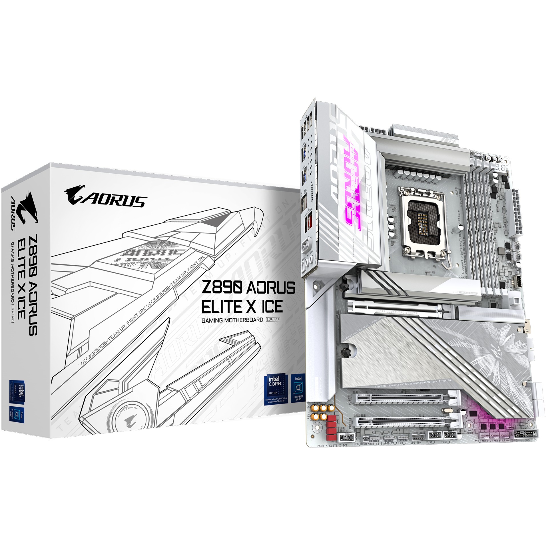 GIGA Z890 AORUS ELITE X ICE S1851/DDR5/ATX