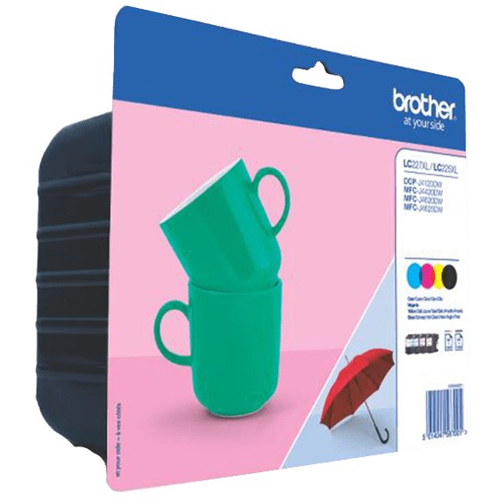 Brother Tinte LC-227XLVALBP Value Pack (BK/C/M/Y)