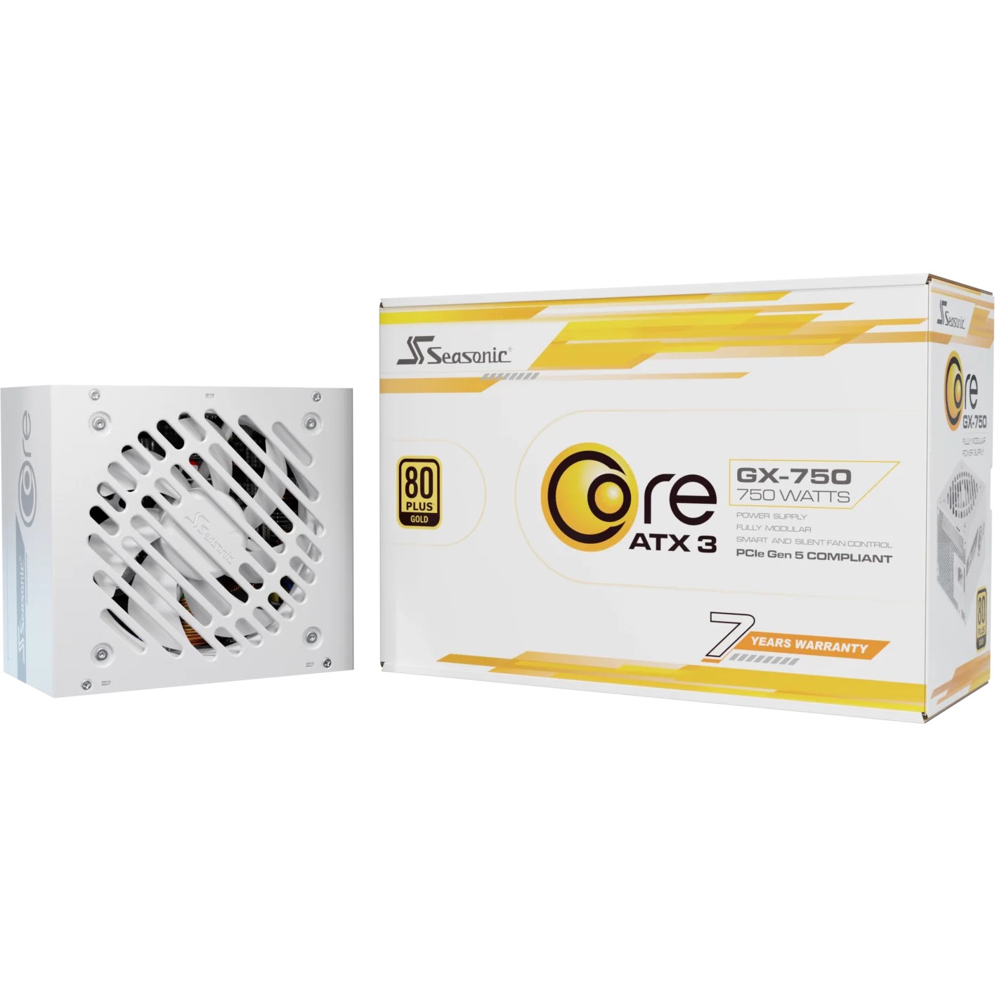750W Seasonic Core GX-750-V2-WHITE Kabelmanagement