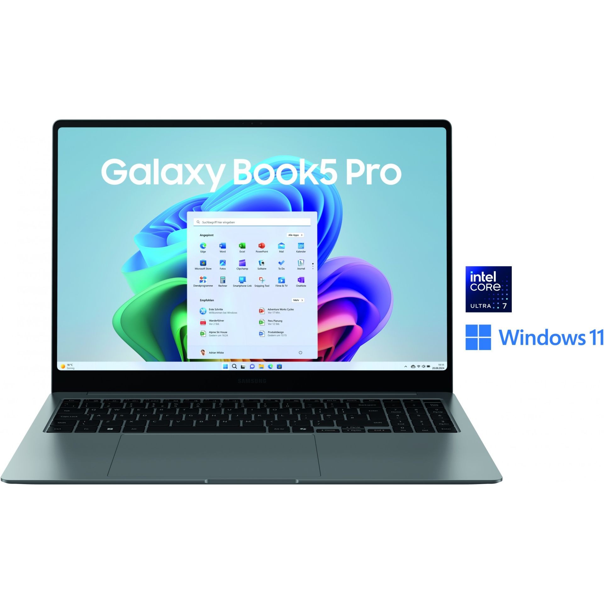 Samsung Galaxy Book5 Pro CU7 258V/32GB/1 TB SSD/W11Pro grey