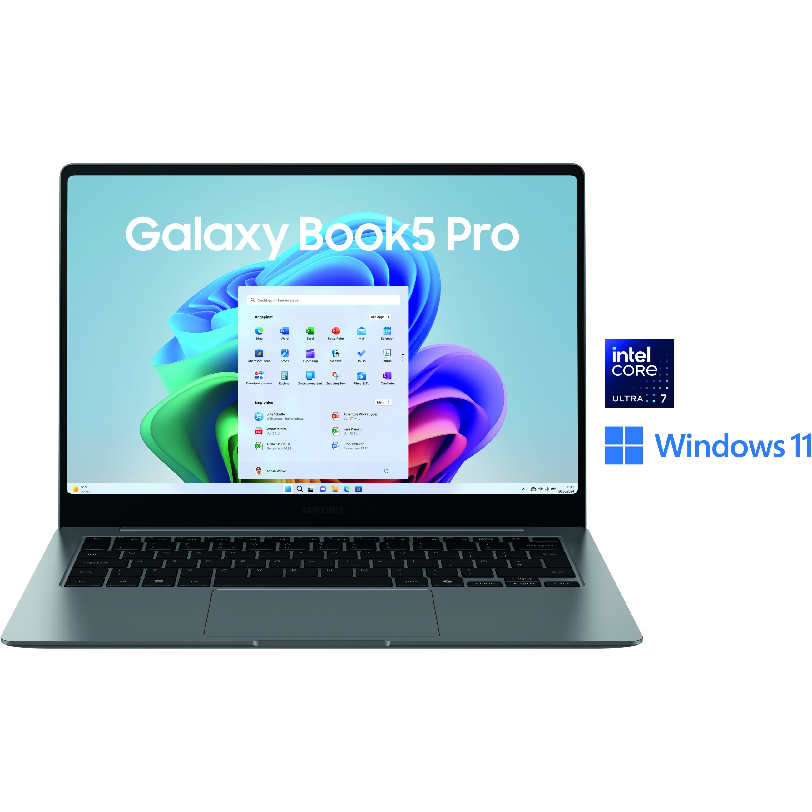 Samsung Galaxy Book5 Pro CU7 258V/32GB/512 GB SSD/W11Pro grey