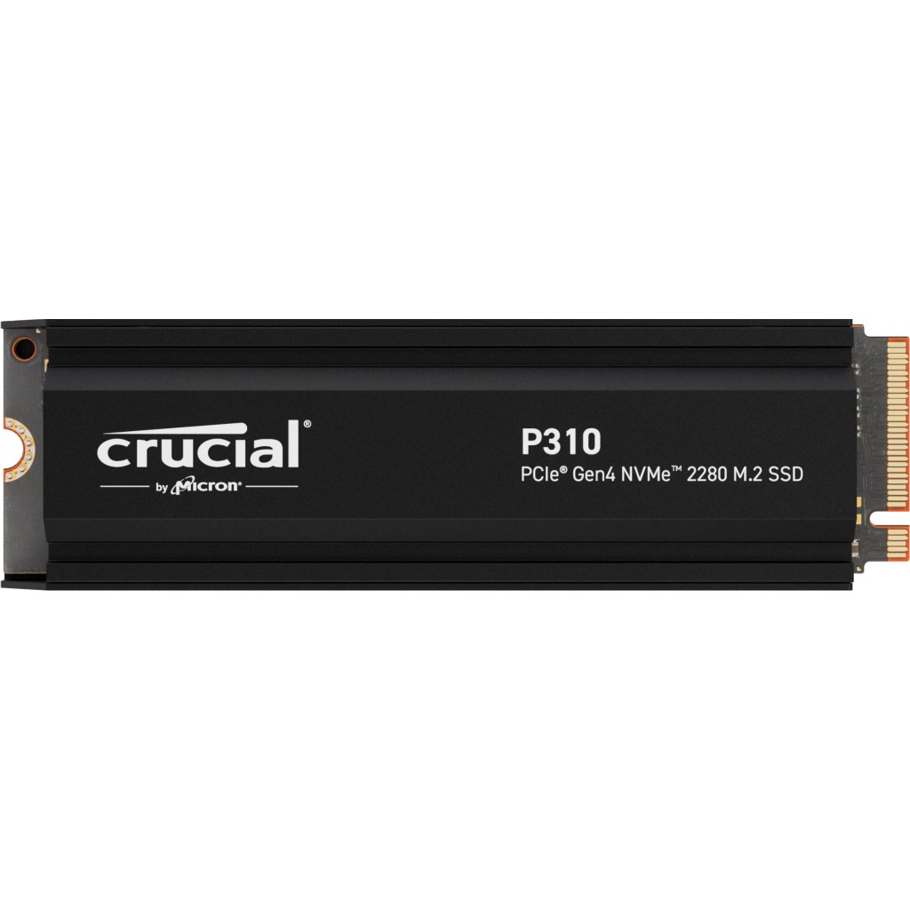 M.2 1TB Crucial P310 NVMe PCIe Gen4 with Headsink
